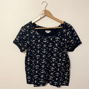 Obey Propaganda Short Sleeved Anchor Shirt